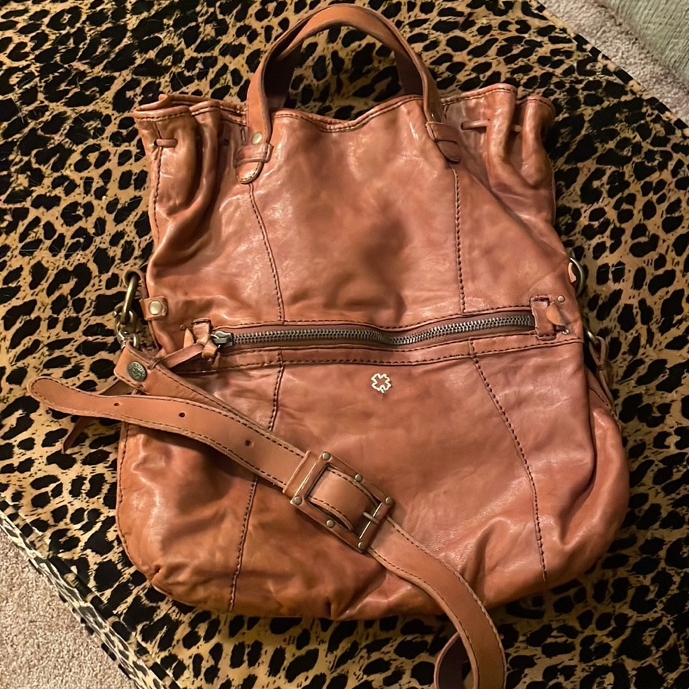 Nice, soft, leather, lucky shoulder bag
